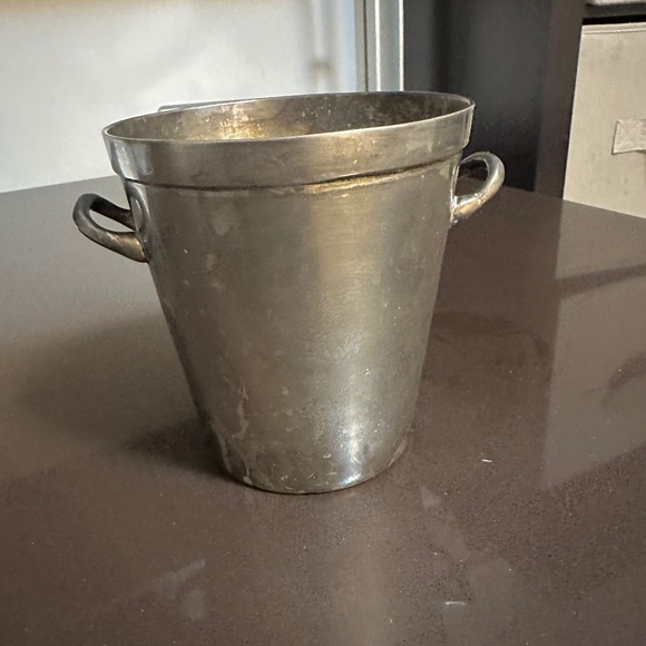 Pottery Barn silver plated ice bucket - Picture 1 of 2